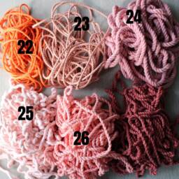 Handmade Color Block Macrame Plant Hanger - 37 - thumbnail 4