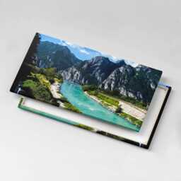 A Reservoir On Lake Garda Canvas, Wall Art Picture, Turquoise Decoration, Landscape Canvas - thumbnail 1