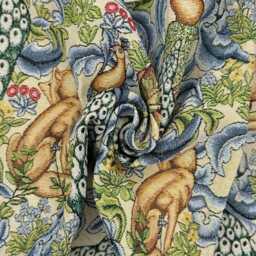 Custom Made William Morris Forest Natural Blackout/Lining Curtains 3 - thumbnail 3