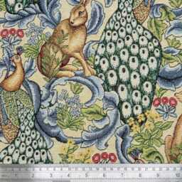 Custom Made William Morris Forest Natural Blackout/Lining Curtains 3 - thumbnail 2