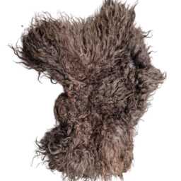Felted Hebridean Fleece Rug, Cruelty-Free Vegan Sheepskin - thumbnail 2