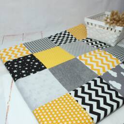 Playmat Baby, Montessori, Sensory Baby, Baby Gym, Padded Mat, Patchwork, Activity Mat, Montessori Toys, Play Mat - thumbnail 4