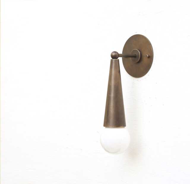 Brass Wall Sconce Light - Casting Light- Minimal Light, Ul Listed. No.0124 - image 1