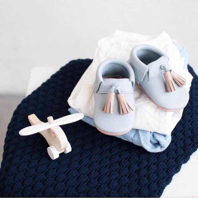 Chunky Knit Blanket, Blue Wool Home Decor, Scandi Nursery, Baby Boy Photo Prop, Throw Shower, New Mom, Shower - image 1