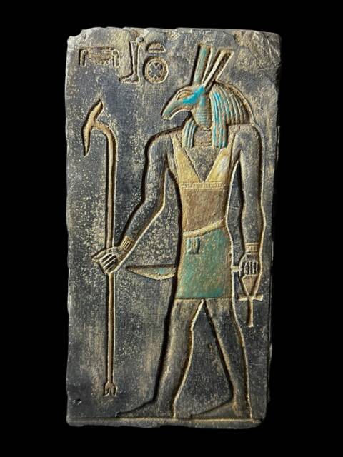 God Seth Statue - Authentic Egyptian Craftsmanship, Home Decor Or Spiritual Practice, Ancient History Gift, Ancient Religion - image 1
