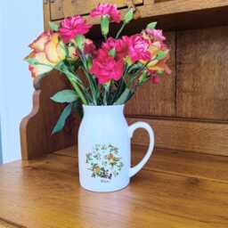 Hazel Dormouse Flower Jug - Personalised Mouse Vase Gifts For Her Wildlife Lover Gift Cute Mice Design Woodland Animals - thumbnail 2