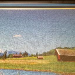 Framed Ravensburger Magic Mountain Puzzle, 3000Pc Wall Art - thumbnail 4