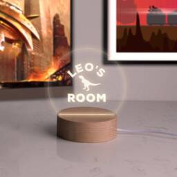 Personalised Kids Desk Lamp - Personalized Gift For Boys & Girls Unique Gifts Engraved Name Night Light 7 Colour Options - thumbnail 2