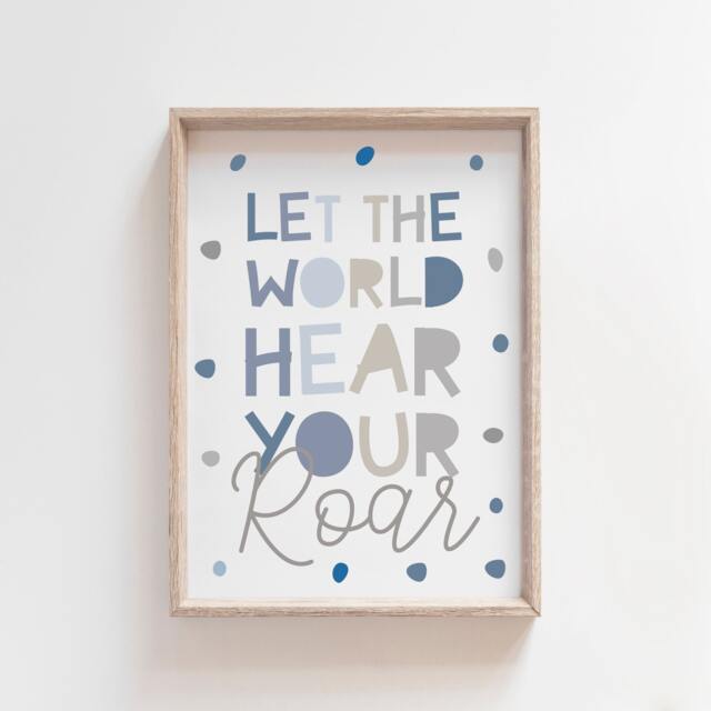 Boys Nursery Prints, Dinosaur Bedroom Toddler Room, Quote, Decor, Wall Art, Art - image 1