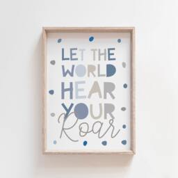 Boys Nursery Prints, Dinosaur Bedroom Toddler Room, Quote, Decor, Wall Art, Art - thumbnail 1