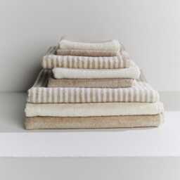 Natural Linen Terry Bath Towel Handmade Organic Flax, Absorbent Shower Towel, Soft Towels - thumbnail 3