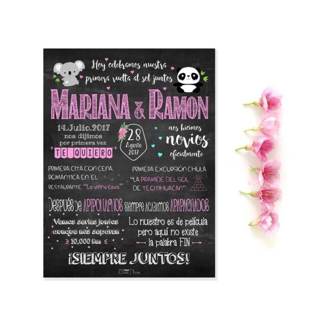 First Anniversary Sheet For Couples, Our First Year Together. Gift Very Loving Couples - image 1