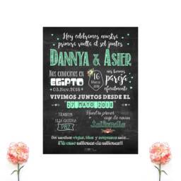 First Anniversary Sheet For Couples, Our First Year Together. Gift Very Loving Couples - thumbnail 2