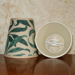 William Morris Willow Bough - Small Handmade Candle Clip Lampshade For Wall Lights/Chandeliers - thumbnail 3
