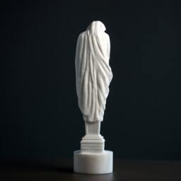 Winter By Pierre Le Gros Carved Marble Statue Figurine Artist Sculpture Bust - thumbnail 3