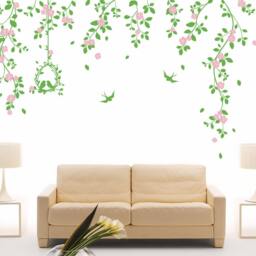 Vinyl Art Tree Branch With Birds Baby Room Designs Wall Sticker Decals Home Decor By Decalisland-Tree & Wall Decal Sd 029 - thumbnail 2