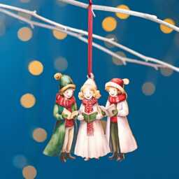 Traditional Carol Singers Christmas Decoration