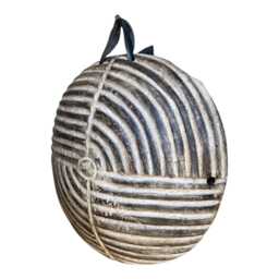 Songye Shield African Tribal Art Handcrafted From Congo & Cameroon West - thumbnail 3