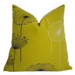 Sanderson - Dandelion Embroidery Cushion Cover Throw Pillow Designer Home D8Ecor - thumbnail 2