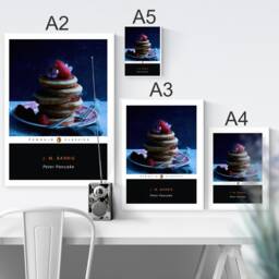 Literary Food Pun Posters, Mock Penguin Classic Kitchen Art - thumbnail 3
