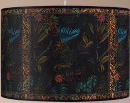 Tropical Vintage Lampshade, Retro Floor Lamp, 360Gsm Paper