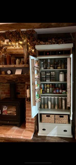 The Canterbury Handcrafted Pantry Finished in Your Chosen Farrow & Ball Colour Deposit Option Available - image 1