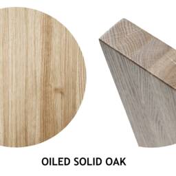 Mansi Wooden Stool, Oak Wood, Different Colors Of Metal Frame, Industrial Bar Kitchen Chair, Handmade - thumbnail 4