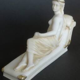 Paolina Bonaparte Borghese As Venus Victrix Alabaster Statue - thumbnail 4
