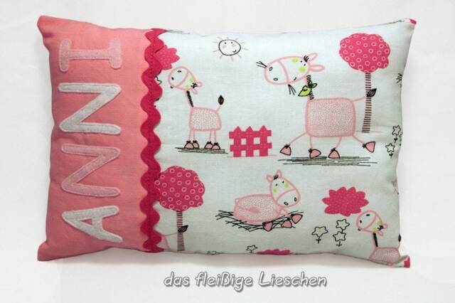 Pillow Child Pillow Cuddle Horse Pony - image 1