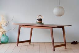 Konk ??? Signature Walnut Desk Bespoke Sizes Available Minimal Mid-Century Solid Office Workstation