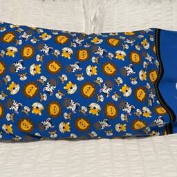 Safari Pillow Case - Animal Lion Zebra Monkey Tiger Standard Toddler -Safari - thumbnail 4