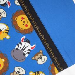 Safari Pillow Case - Animal Lion Zebra Monkey Tiger Standard Toddler -Safari - thumbnail 3