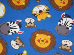 Safari Pillow Case - Animal Lion Zebra Monkey Tiger Standard Toddler -Safari