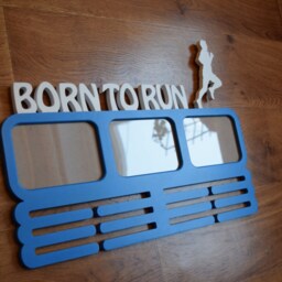 Trophy Shelf Medal Holder Running Display Cases Cabinets Wall Hangers Personalized Christmas Gift Idea Custom - thumbnail 2