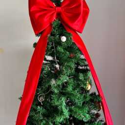 Christmas Tree Red Bow - thumbnail 2