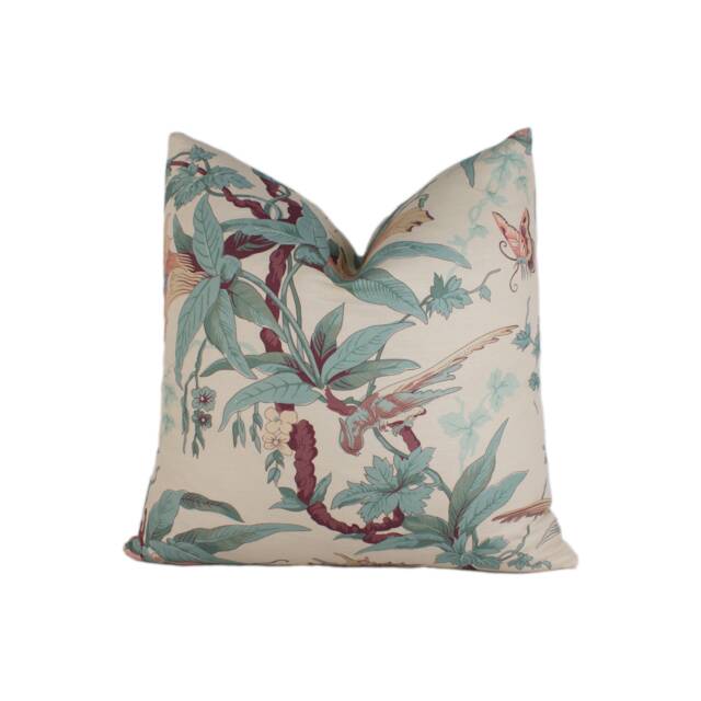 Ralph Lauren - Mary Day Botanical Tea Stunning Designer Cushion Cover Home D??cor Throw Pillow - image 1