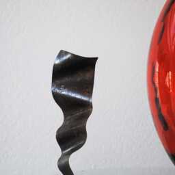 Metal Sculpture Modern Abstract Table Art Decor Contemporary Mid Century - thumbnail 2