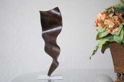 Metal Sculpture Modern Abstract Table Art Decor Contemporary Mid Century