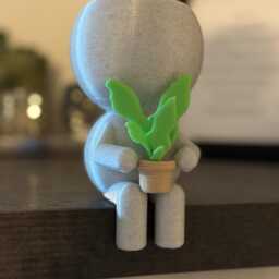 "Plant Pot Plant Succulent Planter Airplant Holder ""Wee Jimmy Have A Plant" - thumbnail 2