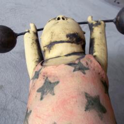Ceramic Weightlifter - thumbnail 2