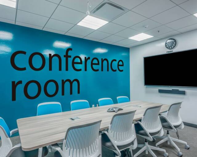 Conference Room Vinyl Wall Decal Modern Office Decor - image 1