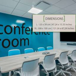 Conference Room Vinyl Wall Decal Modern Office Decor - thumbnail 2