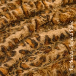 Luxury Faux Fur Throw Blanket - Leopard Minky Lining, Usa Made - thumbnail 2