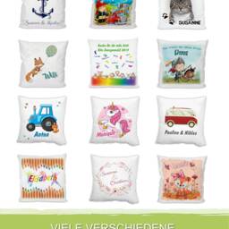 Personalized Unicorn Pillow With Name, Pink, For Girls, Back To School, School Cone, Children's Room Decoration, Birthday - thumbnail 4