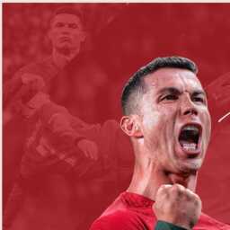 Cristiano Ronaldo Portugal Poster, Football Wall Art, Soccer Print, Stats Cr7 Gift, Sports Decor - thumbnail 3