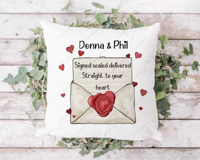 Love Letter Gift, Lovers Pillow, Letter, Reasons I Love You, Pillow For Mummy, Gift Wife, Her, Cute - image 1