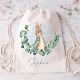 Personalised Baby Children's Cushion, New Gift, Green Eucalyptus Name Nursery Decor Boy/Girl/Neutral, Pillow - thumbnail 2