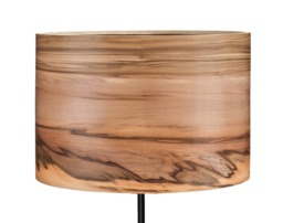 Walnut Veneer Wooden Floor Lamp - Modern Lighting, Handmade