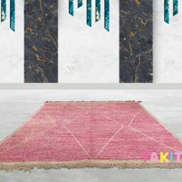 Yakiti - 9X12Ft Moroccan Rug, Beni Ourain Area Modern Wool Living Room Beniourain Handmade Soft Carpet, 271 cm X 374 - thumbnail 2