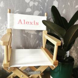 Replacement Children's Personalised Director Chair Fabric Only, Seat & Name, Back Rest - thumbnail 3